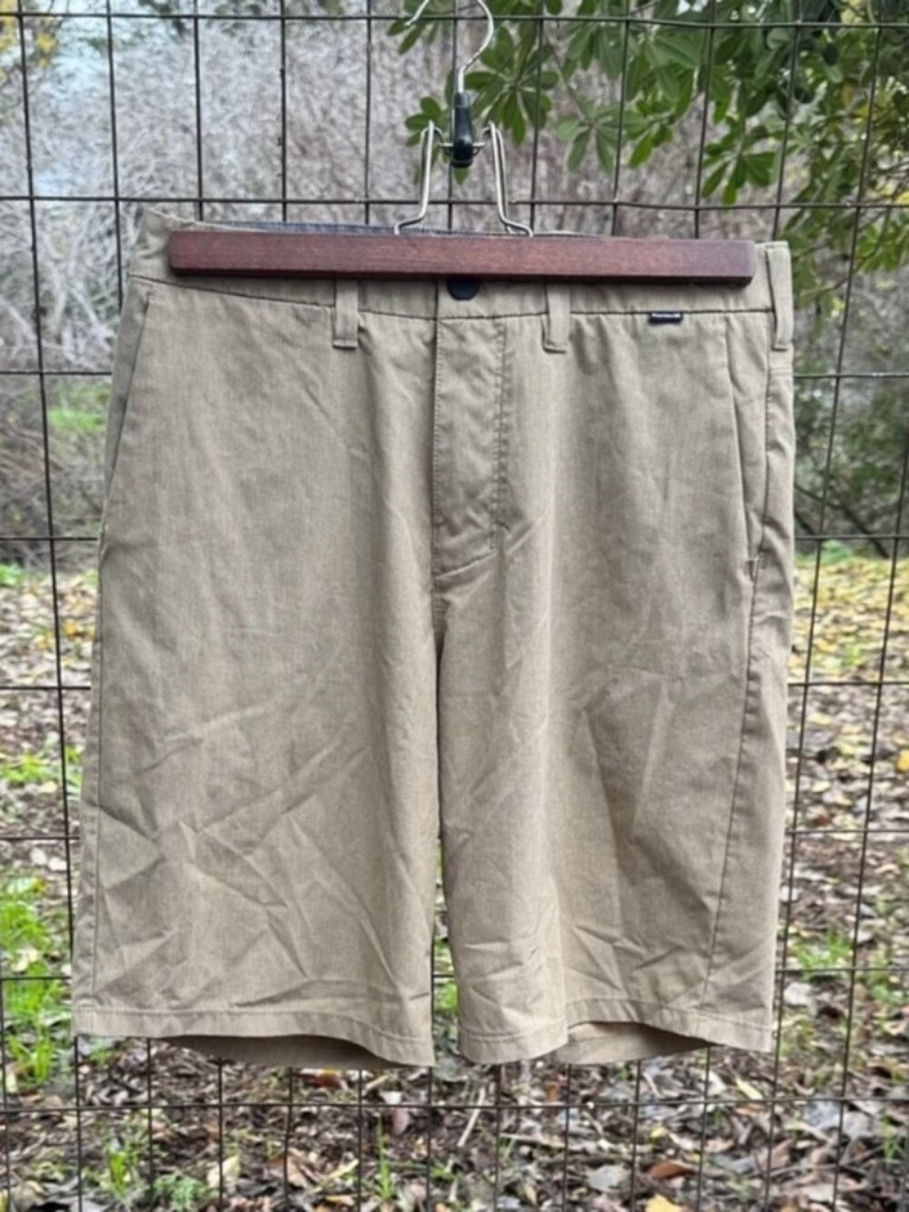 Hurley Phantom Khaki Quick Dry Hybrid Chino Shorts Mens